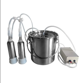 Milking Machine Factory - Portable Automatic Pulse Milking Machine for Cows Stainless Steel Vacuum Pump