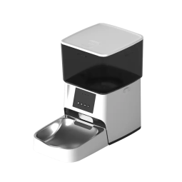 智能宠物喂食器源头工厂-热销定制Logo盒式狗猫智能宠物喂食器Wifi APP远程控制自动宠物喂食器带4升