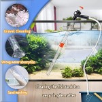 Aquarium Cleaner Factory - Fish Tank Aquarium Gravel Cleaner Kit Long Nozzle Water Changer Aquariums