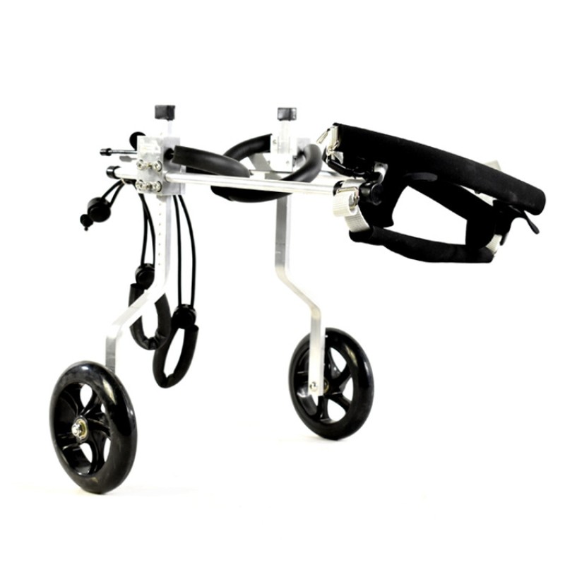 Pet Wheelchair Factory - 4 Wheels Adjustable Pet Dog Cat Wheelchair Wheel Chair Walker for Back Legs