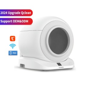 Cat Litter Box Supplier - 2025 New Upgrade Q-clean Intelligent Automatic Smart Self Cleaning