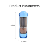 Pet Water Bottle Factory - EU Warehouse Foldable Plastic Dispense Pet Portable Dog Water Bottle 4 in 1