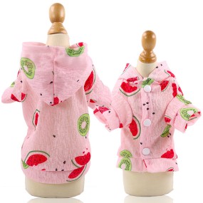 Pet Sunscreen Vest Factory - 2022 New Launch Breathable Cat Dog Clothes Pet Sunscreen Vest Hoodie