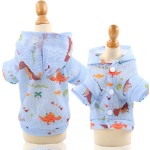 Pet Sunscreen Vest Factory - 2022 New Launch Breathable Cat Dog Clothes Pet Sunscreen Vest Hoodie