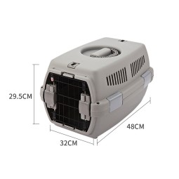 宠物运输箱供应商-欧盟仓库发货时间3天猫宠物狗航空运输箱环保塑料运输箱宠物狗运输盒