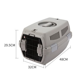 宠物运输箱供应商-欧盟仓库发货时间3天猫宠物狗航空运输箱环保塑料运输箱宠物狗运输盒