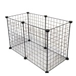 Pet Playpen Factory - DIY Foldable Iron Pet Playpen Dog Cat Playing Kennel Pet Fence Small Animals