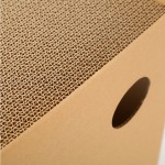 Cardboard Cat House Supplier - Cheap Cardboard Cat House Corrugated Pet House Bed for Small Pets