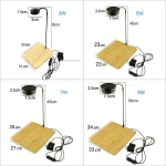 Fish Tank Lamp Supplier - OEM Bamboo Board Full Spectrum Light