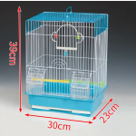 Parakeet Cage Factory - Custom Flat Top Wire Birdcage Set