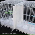 Flight Cage Manufacturer - OEM Metal Steel Multi-Bird Cage