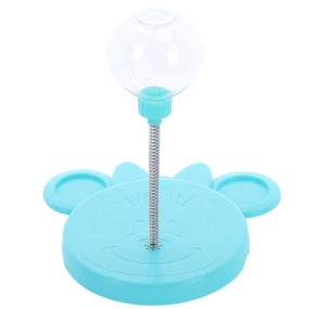 猫玩具球生产商-OEM摇摆漏食不倒翁