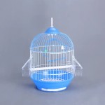 Bird Cage Supplier - OEM Round Hanging Metal Parrot Cage