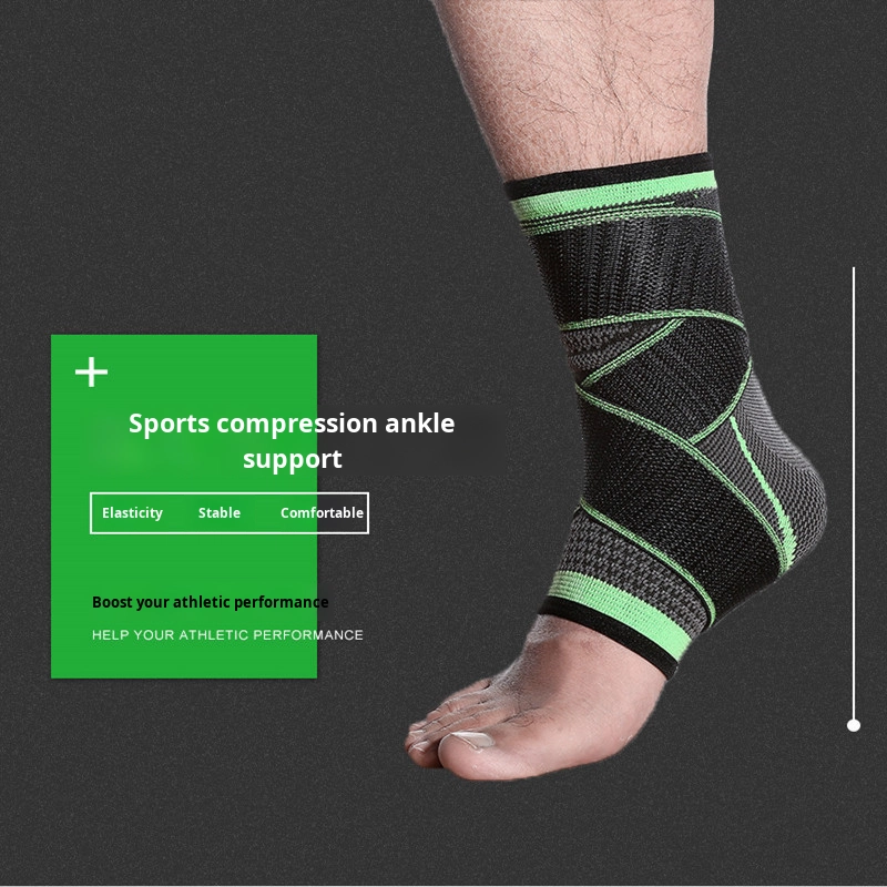 Ankle Brace Supplier - New Outdoor Sports Nylon Ankle Brace Strap Breathable Compression Ankle Support