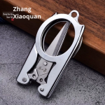 Fishing Scissors Factory - Portable Mini Stainless Steel Scissors Foldable Travel Scissors for Fishing