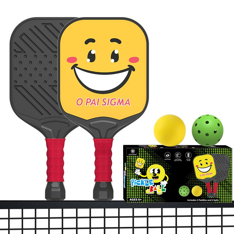 Pickleball Training Supplier - PE Pickleball Racket Honeycomb Paddle Custom Logo Training Tool Outdoor