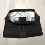 瑜伽带供应商-按扣氨纶束腰跑步运动瑜伽腹带发汗塑身带助力健身