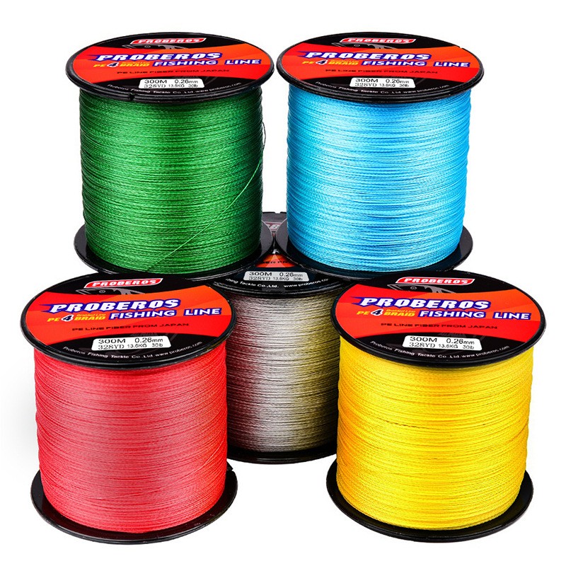 PE Line Supplier - Hercules PE Woven Fishing Line 4 300 Meters Main Line for Rock Sea Fishing