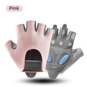 Fitness Gloves Supplier - Women's New Half-Finger Fitness Gloves Non-Slip Shock Absorption Breathable
