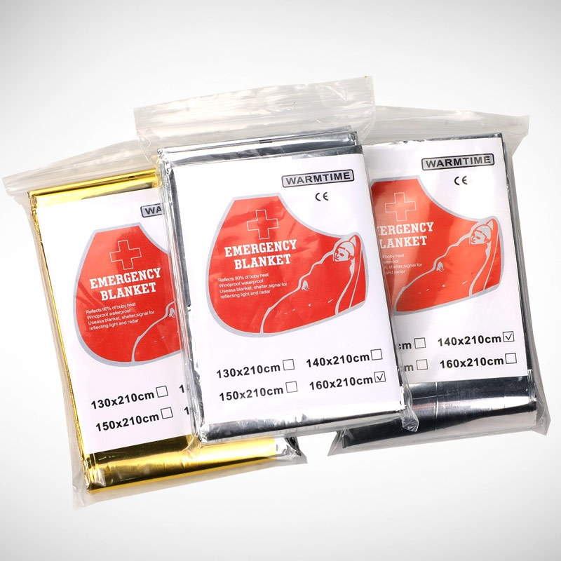 Emergency Blanket Manufacturer - Wholesale Outdoor Survival Double-Sided Insulation Blanket Sun Protection