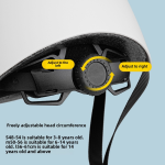 Bike Helmet Supplier - Adjustable Plum Blossom Cycling Helmet for Adults Kids Skateboarding Sports