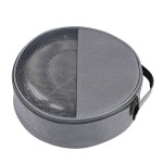 Camping Bag Supplier - Portable Outdoor Camping Kitchen Tableware Storage Bag Cylinder Case Canvas Bag