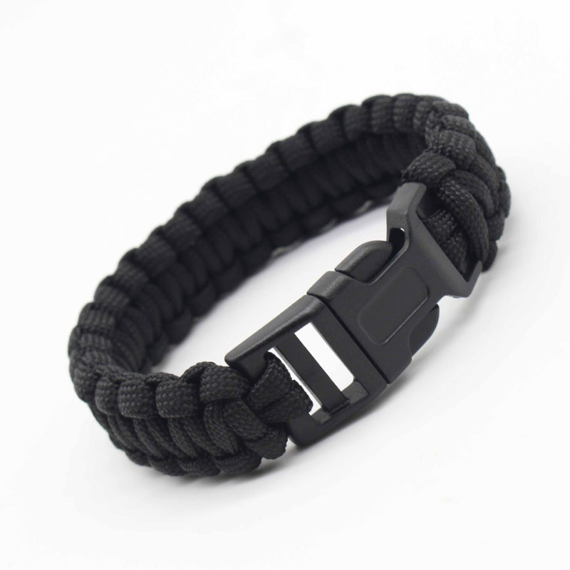Paracord Bracelet Supplier - Parachute Cord Bracelet Outdoor Braided Rope for Emergency Survival Paracord