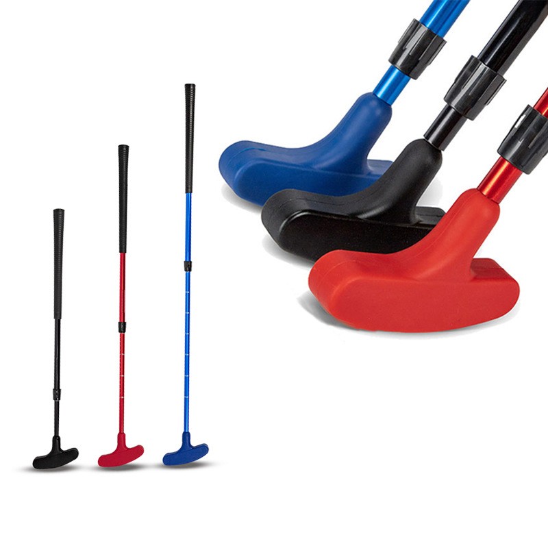 Mini Putter Supplier - High Quality Custom Logo Adjustable Mini Golf Putter Kids Adults Crazy Golf