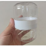 存储罐供应商-PET透明塑料双瓶组合罐双头DIY瓶手工制作瓶儿童用品