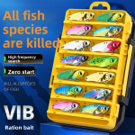 Fishing Lure Manufacturer - 3.5g-20g Mini Vib with Spoon Fishing Lure Hard Tackle Pin Sinking Crank