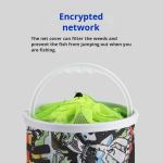 Fishing Bucket Manufacturer - Fishing Bag Fish Protection Container Multi-Functional Folding Bucket Shrimp