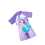 Swimsuit Manufacturer - Summer New Children's Swimsuit One-Piece Cartoon Girls Swimsuit Swim Cap Set