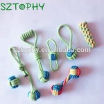 圣诞玩具生产厂家-圣诞狗绳玩具套装捆绑中小型品种母狗节日礼物宠物玩具