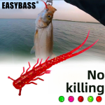 Fishing Lure Manufacturer - Black Mandarin Fish Wholesale Multi-legged Worm Soft Bait Micro Object