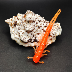 假饵生产厂家-黑鳜鱼批发多节蠕虫软饵微物长投PVC仿生饵多色路亚钓鱼饵