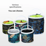 Fishing Bucket Manufacturer - Fishing Bag Fish Protection Container Multi-Functional Folding Bucket Shrimp