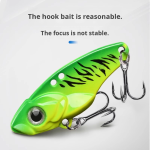Fishing Lure Manufacturer - 3.5g-20g Mini Vib with Spoon Fishing Lure Hard Tackle Pin Sinking Crank