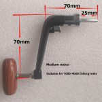 Fishing Tackle Factory - Wholesale Fishing Tackle Accessories Metal Rocker Folding Wheel Spinning Wheel