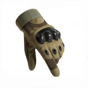 Climbing Gloves Supplier - Men's Ultra-Fine Fiber Tactical Half-Finger Gloves Non-Slip Protective Outdoor