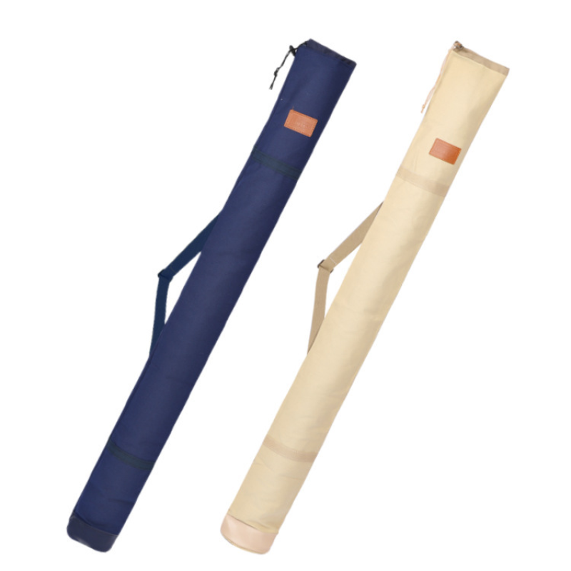 Fishing Rod Bag Supplier - Lightweight Canvas Fishing Rod Bag Thickened Single Shoulder Crossbody Foldable