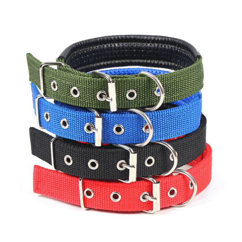 Dog Collar Factory - Wholesale Adjustable Pet Dog Collars in Bulk for Sale Nylon Pet Collar Custom