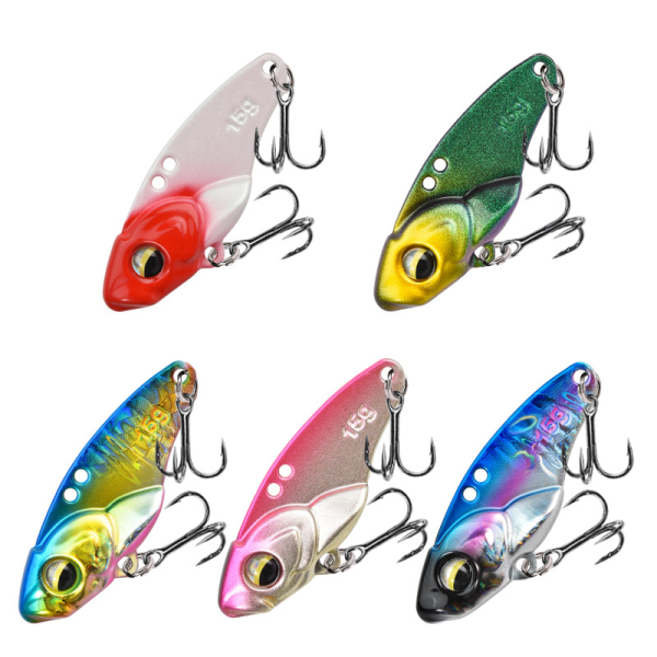 Fishing Lure Manufacturer - 3.5g-20g Mini Vib with Spoon Fishing Lure Hard Tackle Pin Sinking Crank