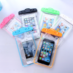 Waterproof Case Supplier - Outdoor Fluorescent PVC Mobile Phone Waterproof Case Swimming Diving Rafting