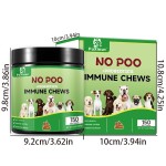 Pet Treats Manufacturer - No Poo Probiotics Chewable Nutritional Supplement Immune Gut Digestion