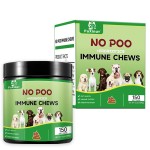 Pet Probiotic Factory - No Poo Probiotics Chewable Treats Immune Health Gut Digestion Supplement
