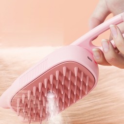 Pet Comb Factory - One-Button Electric Pet Comb Anti-Flying Hair Bath Massage Brush Floating Removal