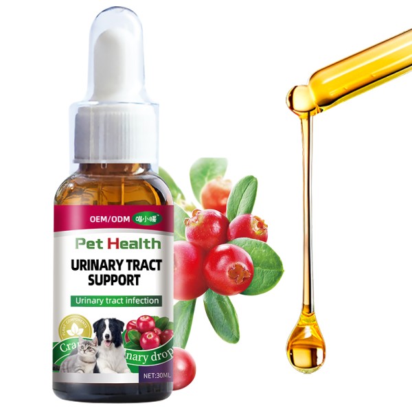 Pet Supplement Factory - Custom Flavored Cranberry Nutritional UTI Relief for Cats Dogs Fish