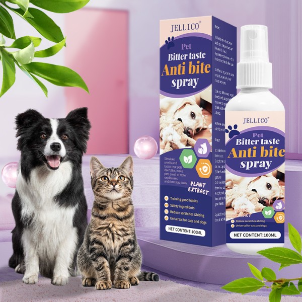 Pet Training Spray Manufacturer - Natural Anti-Chew Bitter Spray Pet Training Deterrent Stop Biting