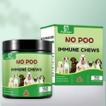 Pet Treats Manufacturer - No Poo Probiotics Chewable Nutritional Supplement Immune Gut Digestion
