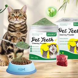 Pet Dental Powder Supplier - Fresh Plaque Off Powder Alginate Cleaning Greens Fresher Dogs Wholesale